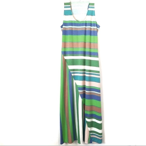W118 by Walter Baker Striped Maxi Dress - Picture 1 of 4